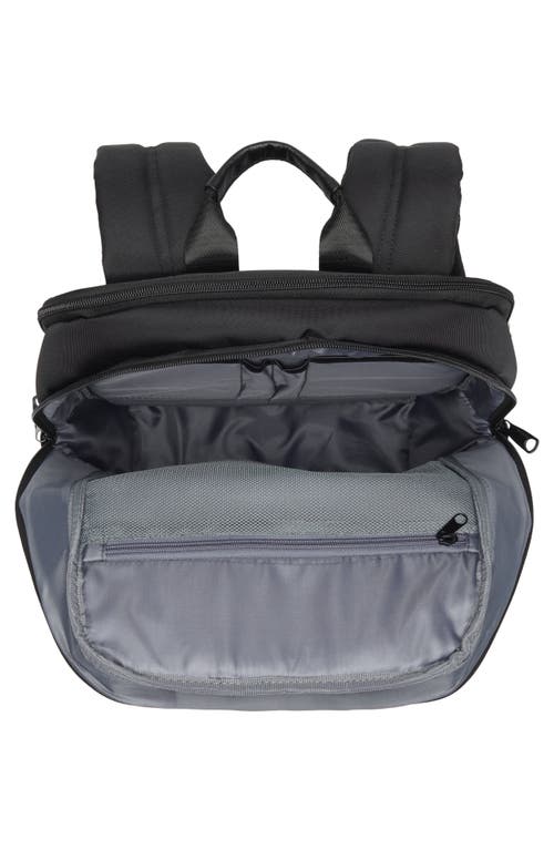 Duchamp Padded Laptop Backpack In Black/black Trim