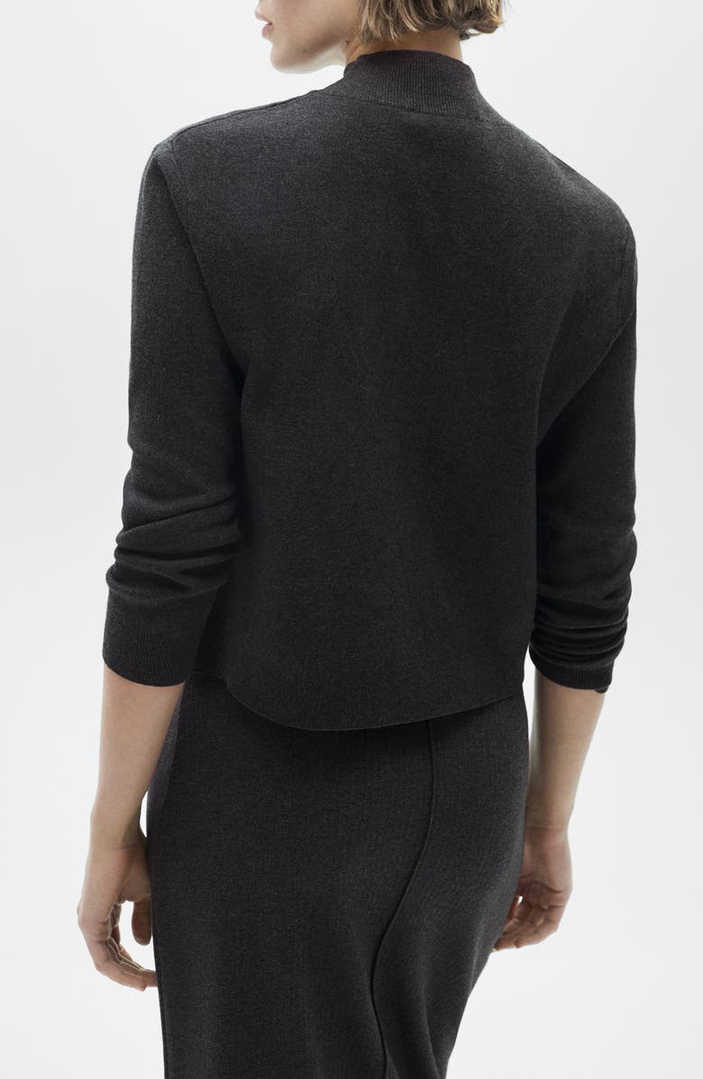 MANGO Mock Neck Sweater, Alternate, color, 