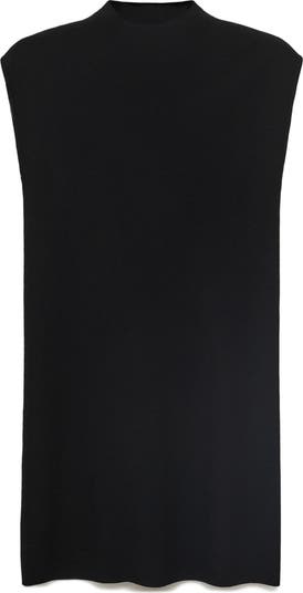 Sleeveless Mini Sweater Dress