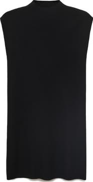 MANGO Sleeveless Mini Sweater Dress