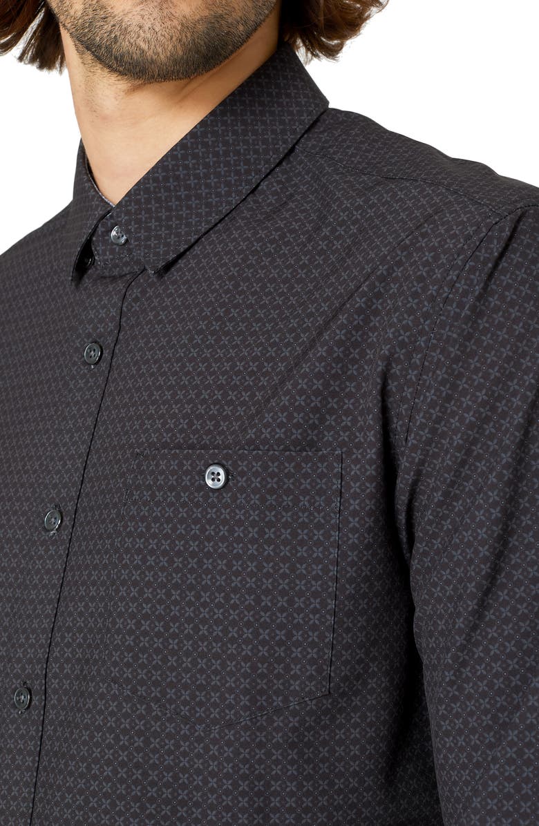 7 Diamonds Saturday Express Performance Button-Up Shirt, Alternate, color, 