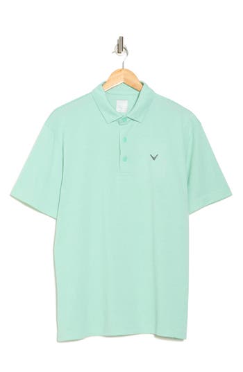 Callaway Ventilated Heathered Golf Polo