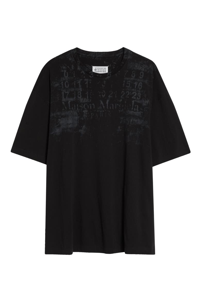 Numeric Cotton Oversize Graphic T-Shirt, Main, color, WASHED BLACK