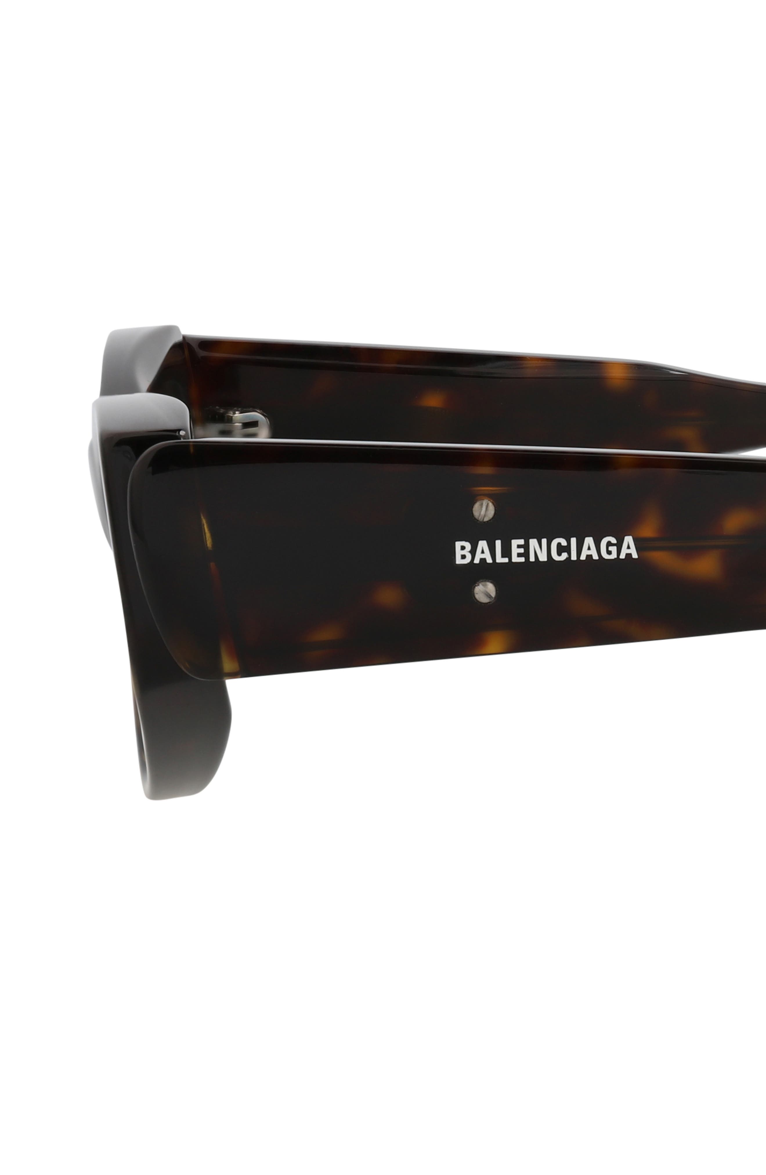 Balenciaga 48mm Angled Oval Sunglasses (Women) | Nordstromrack