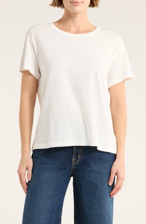 Slub Easy Crewneck T-Shirt