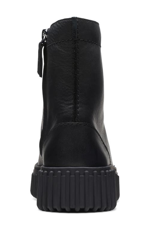Clarksr Clarks(r) Torhill Rise Lace-up Boot In Black