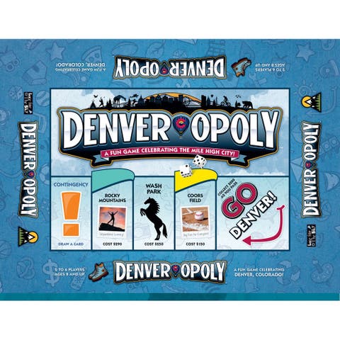 Denveropoly Themed Family Board Game, Ages 8+
