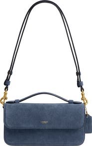 COACH Elora Suede Top Handle Bag