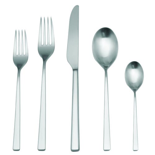 Mepra Atena Flatware Set In Silver