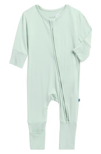 Kickee Pants Babies'  Convertible Sleeper In Green