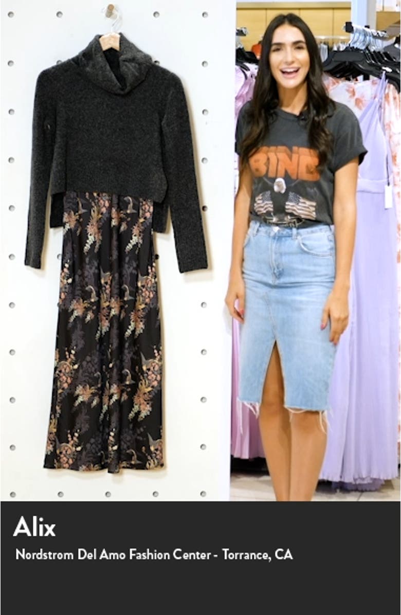 Tierny Melisma Floral Slipdress & Sweater, sales video thumbnail