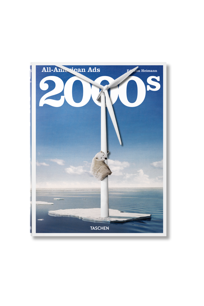 All American Ads of the 2000s Book, Main, color, Blue / White