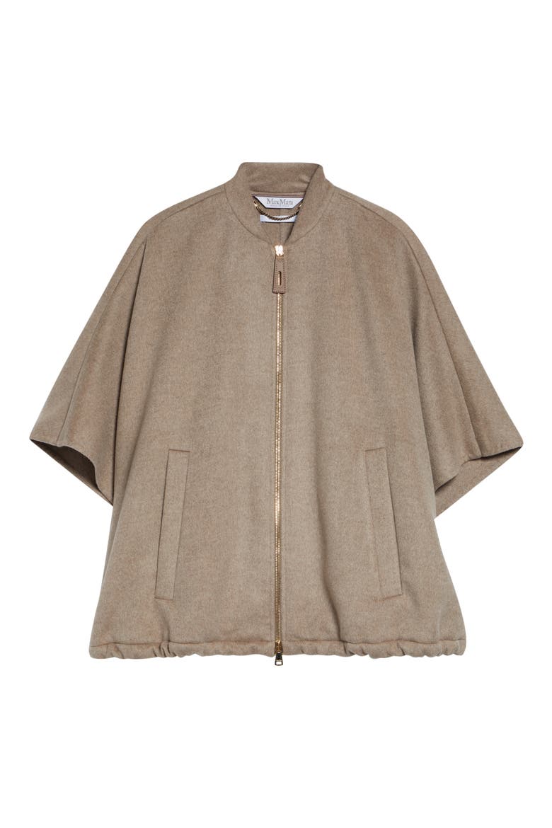 Aeuro Cashmere Cape, Alternate, color, TAWNY BRONZE BROWN