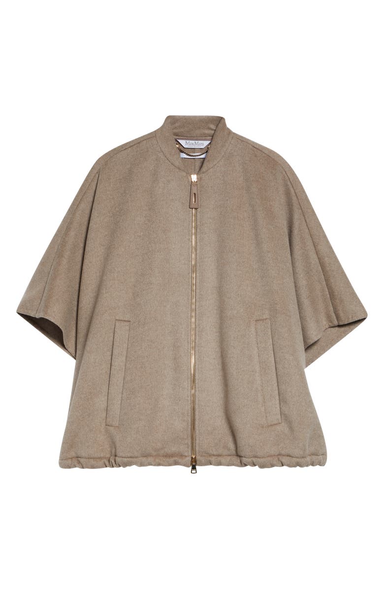 Max Mara Aeuro Cashmere Cape, Alternate, color, Tawny Bronze Brown