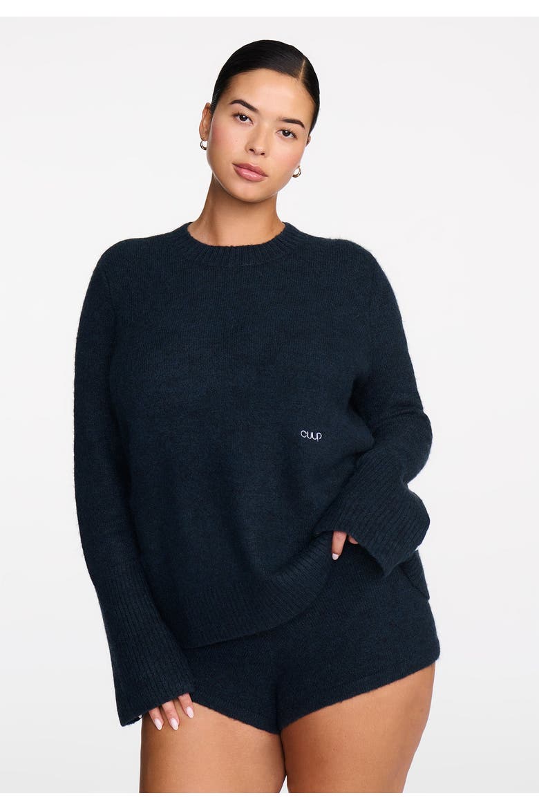 The Crewneck Sweater  Jersey Knit, Alternate, color, OCEAN