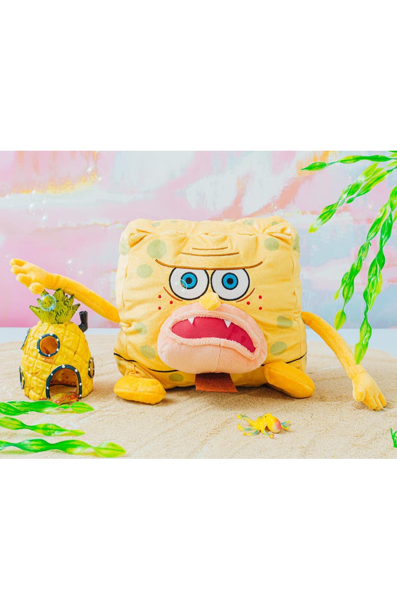 Toynk Nickelodeon SpongeBob SquarePants Caveman SpongeBob 10-Inch Collector Plush Toy, Alternate, color, Multi-Color