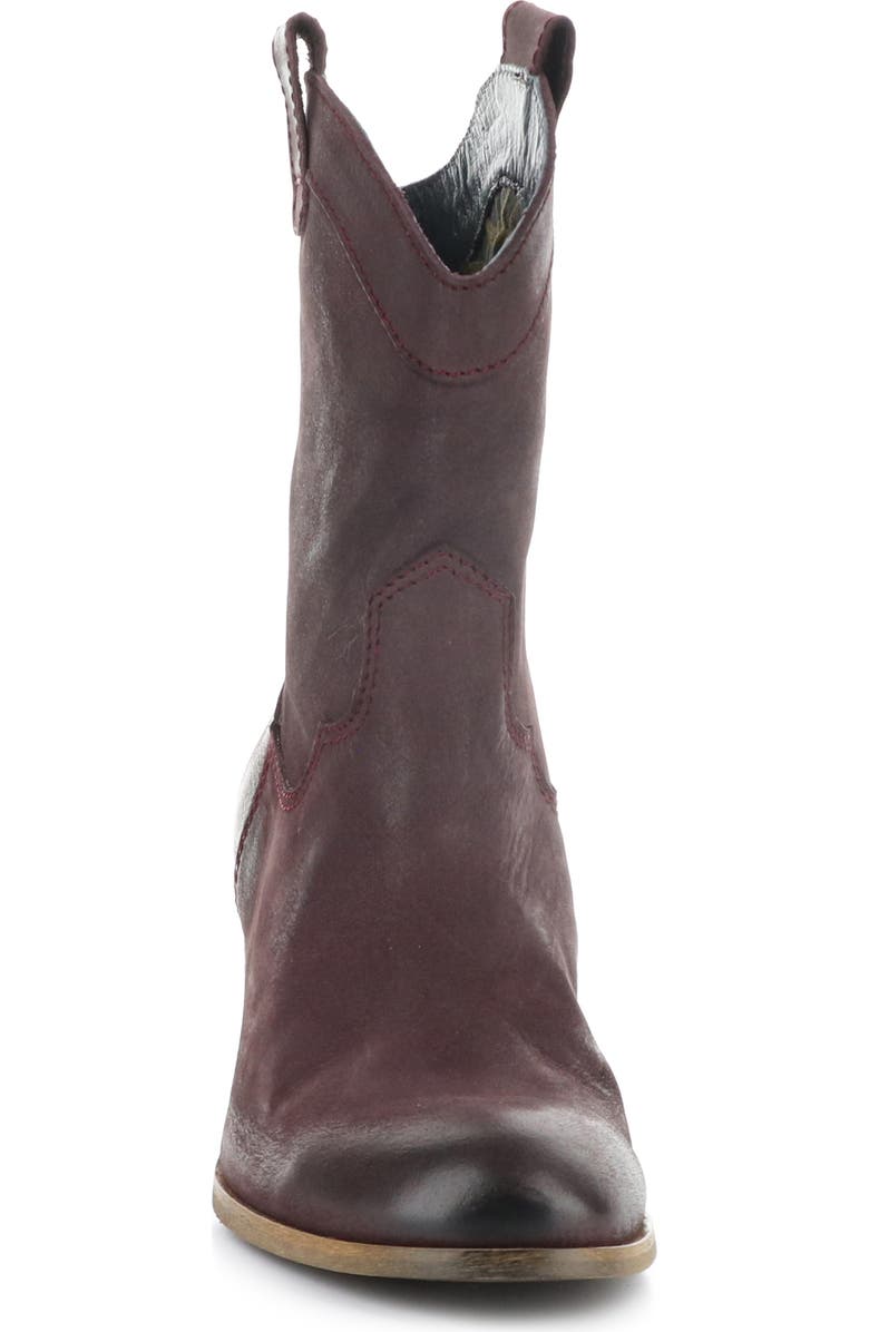 Fly London Daxi Western Boot, Alternate, color, Burgundy Oil Nob