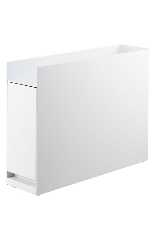 Yamazaki Sliding Drawer Seasoning Rack In White