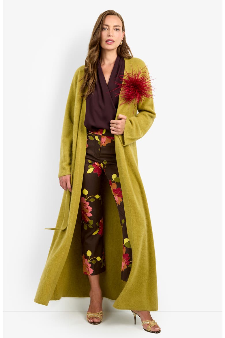 Carducci Cardigan, Alternate, color, Dark Fennel