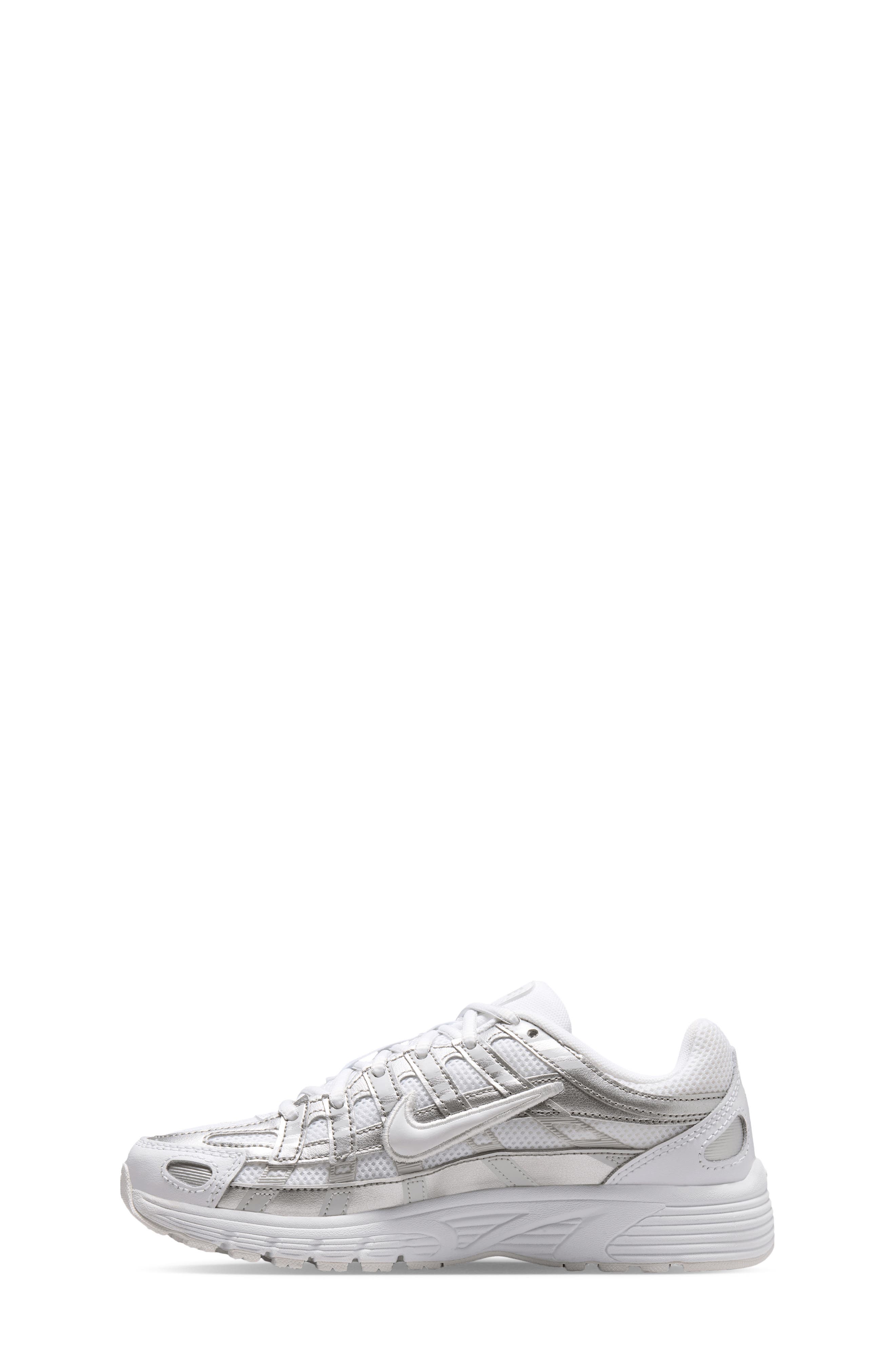 P-6000 Sneaker, Alternate, color, WHITE/DUST/SILVER/WHITE