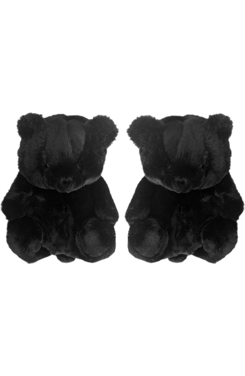 Blvck Paris Blvck Teddy Slippers, Main, color,