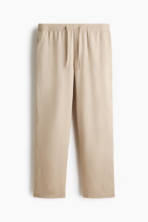Relaxed Fit Lyocell Trousers