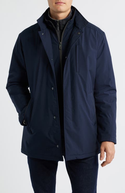 Upton City Coat with Removable Bib