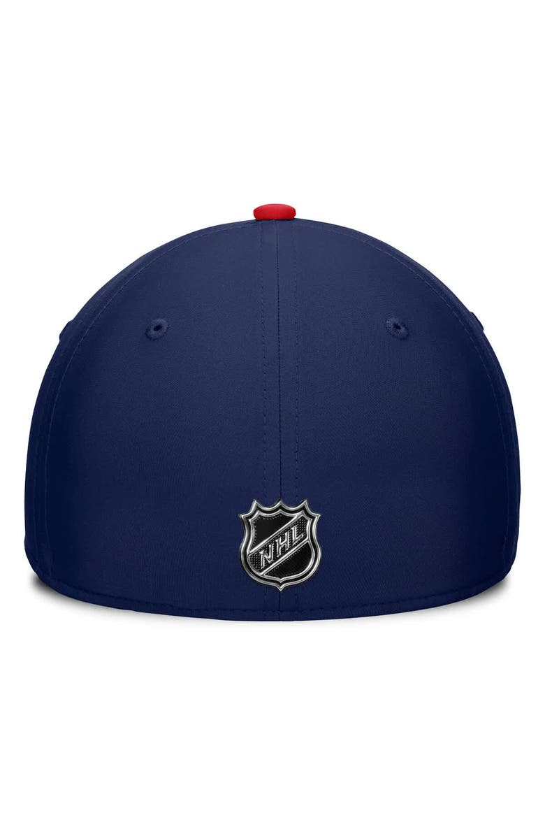 FANATICS Men's Fanatics Navy/Red Washington Capitals Authentic Pro Rink Flex Hat, Alternate, color, Navy