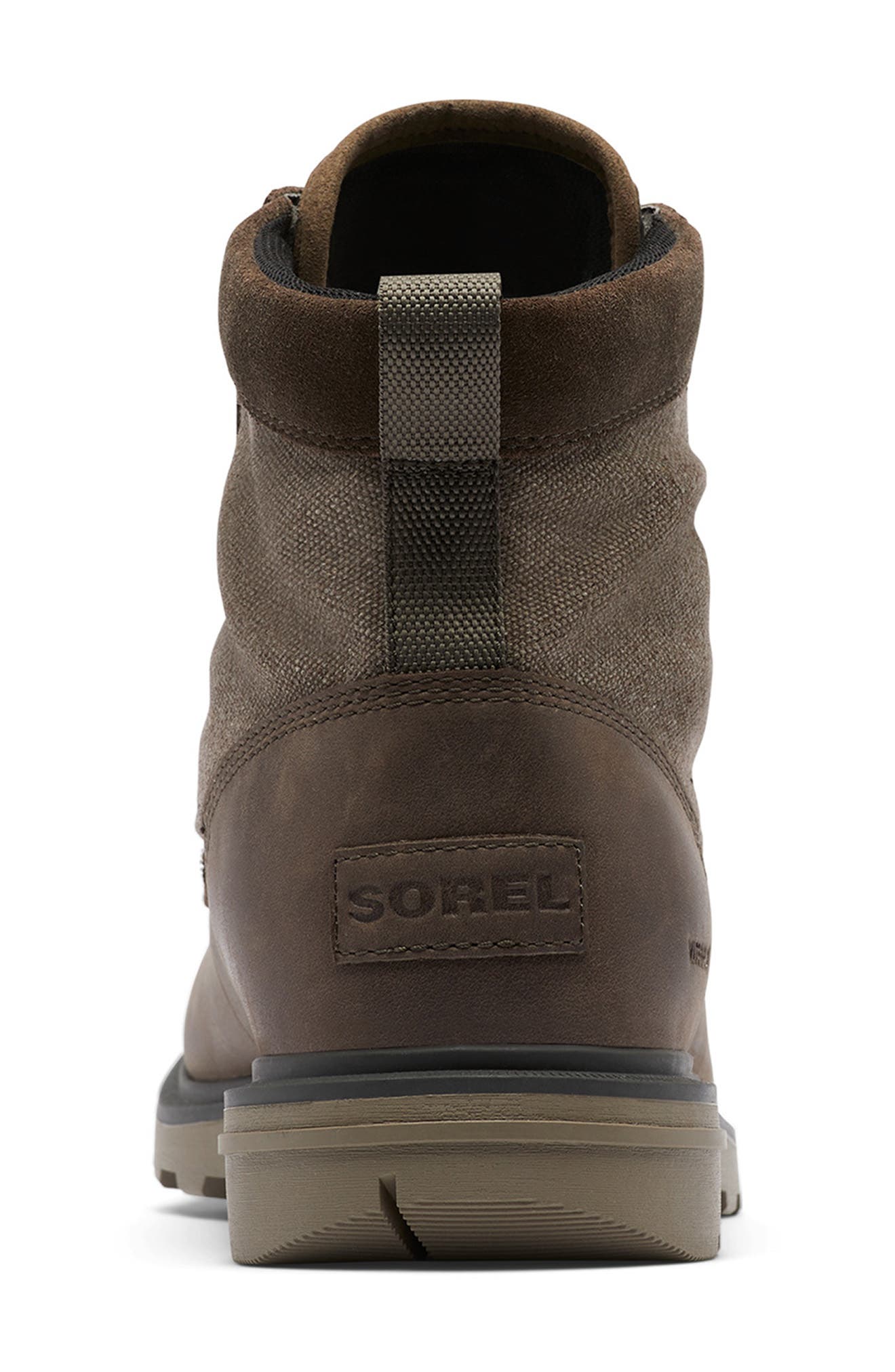 SOREL Carson Moc Waterproof Boot, Alternate, color, Major/ Wet Sand