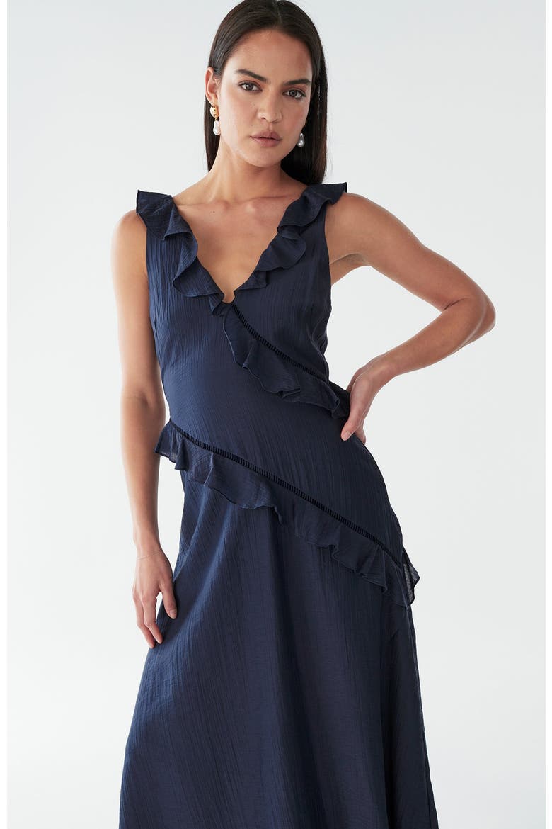 Fallon Maxi Dress, Alternate, color, Navy Blue