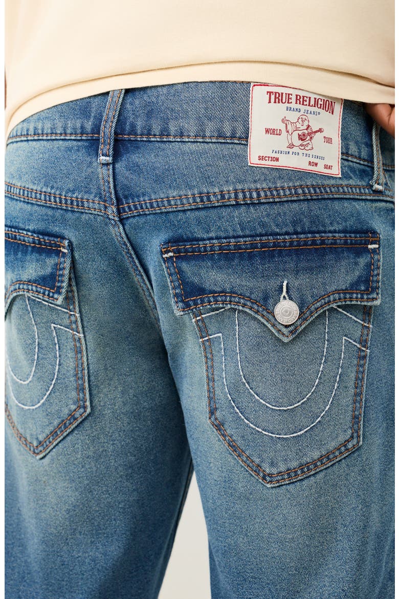 Ricky Big T Flap Pocket Denim Shorts, Alternate, color, MEDIUM OCEAN STORM