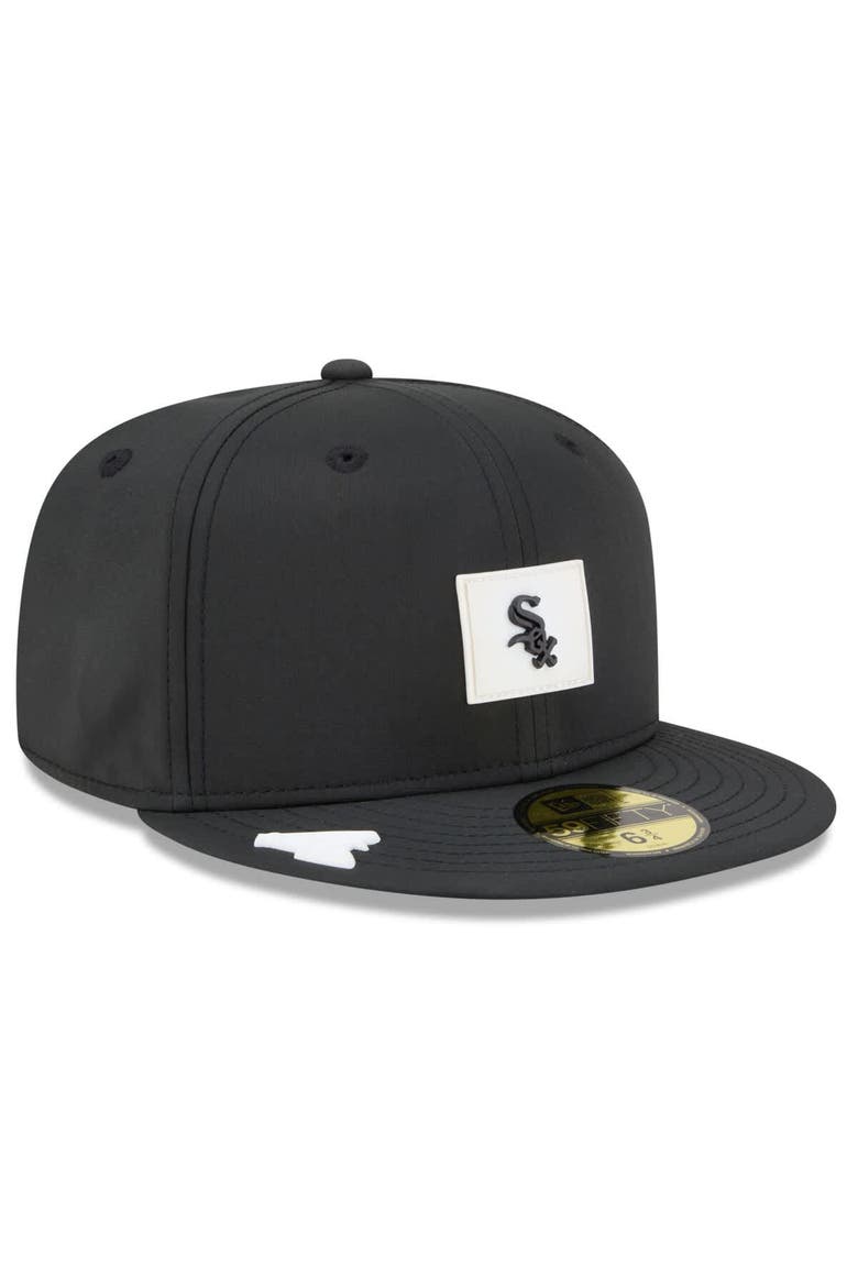 Men's New Era  Black Chicago White Sox 2026 Clubhouse 59FIFTY Fitted Hat, Alternate, color, Black