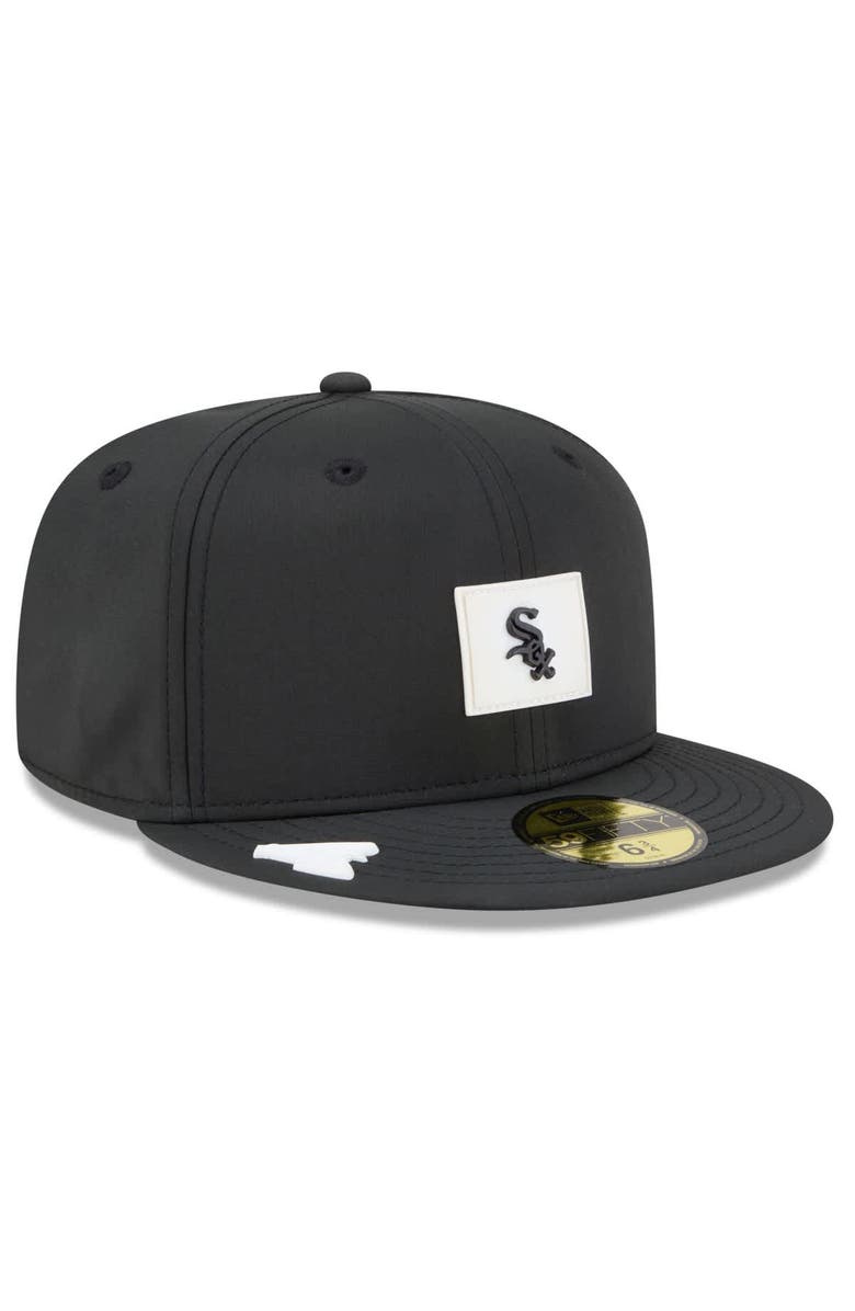 New Era Men's New Era  Black Chicago White Sox 2026 Clubhouse 59FIFTY Fitted Hat, Alternate, color, Black
