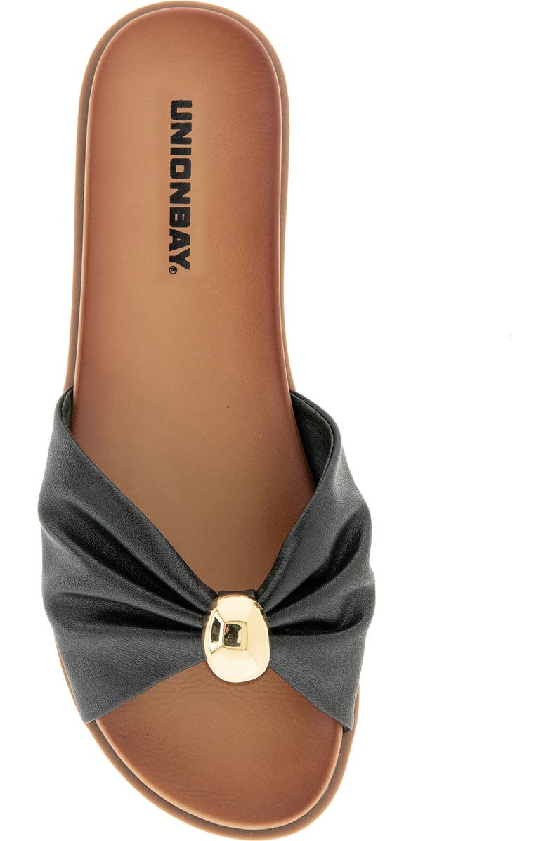 UNIONBAY Reza Slide Sandal, Alternate, color, Natural Raffia