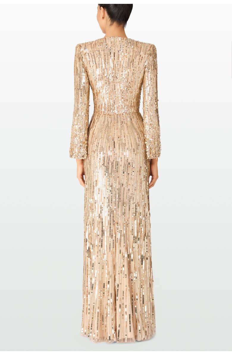 Jenny Packham Cosmos Gown, Alternate, color, Illusion