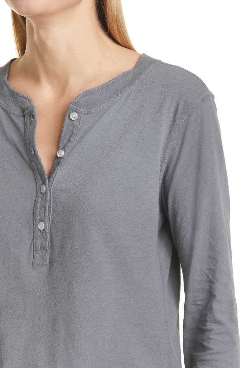 NSF Clothing Hal Women's Henley Top, Alternate, color, 