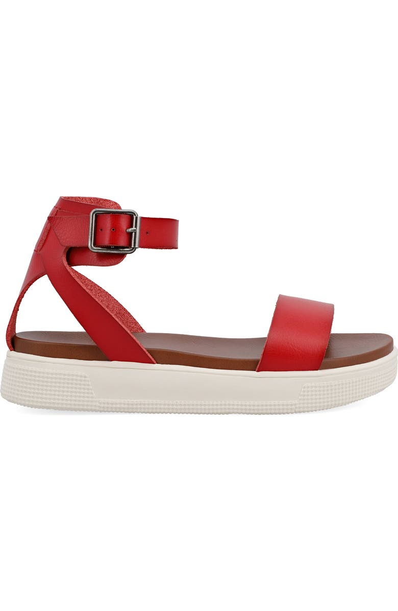 MIA Ellen Platform Sandal, Alternate, color, Red
