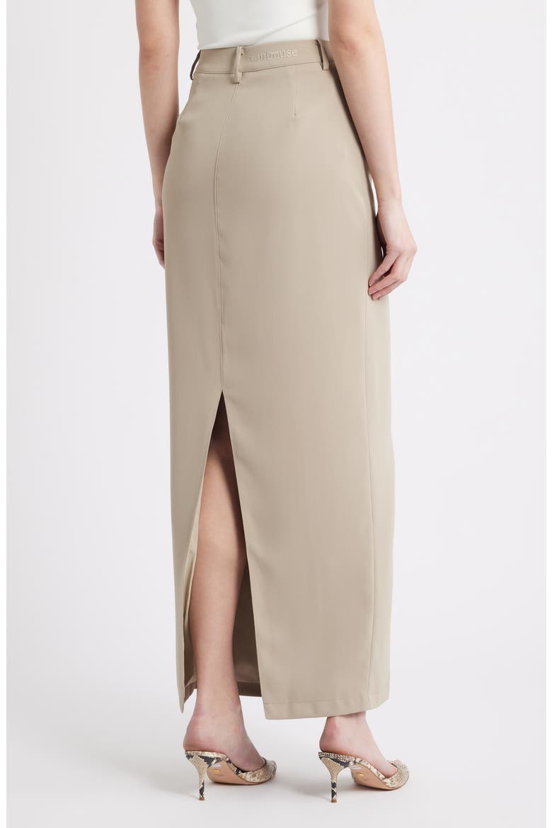 The Ultimate Muse Maxi Trouser Skirt, Alternate, color, TAUPE