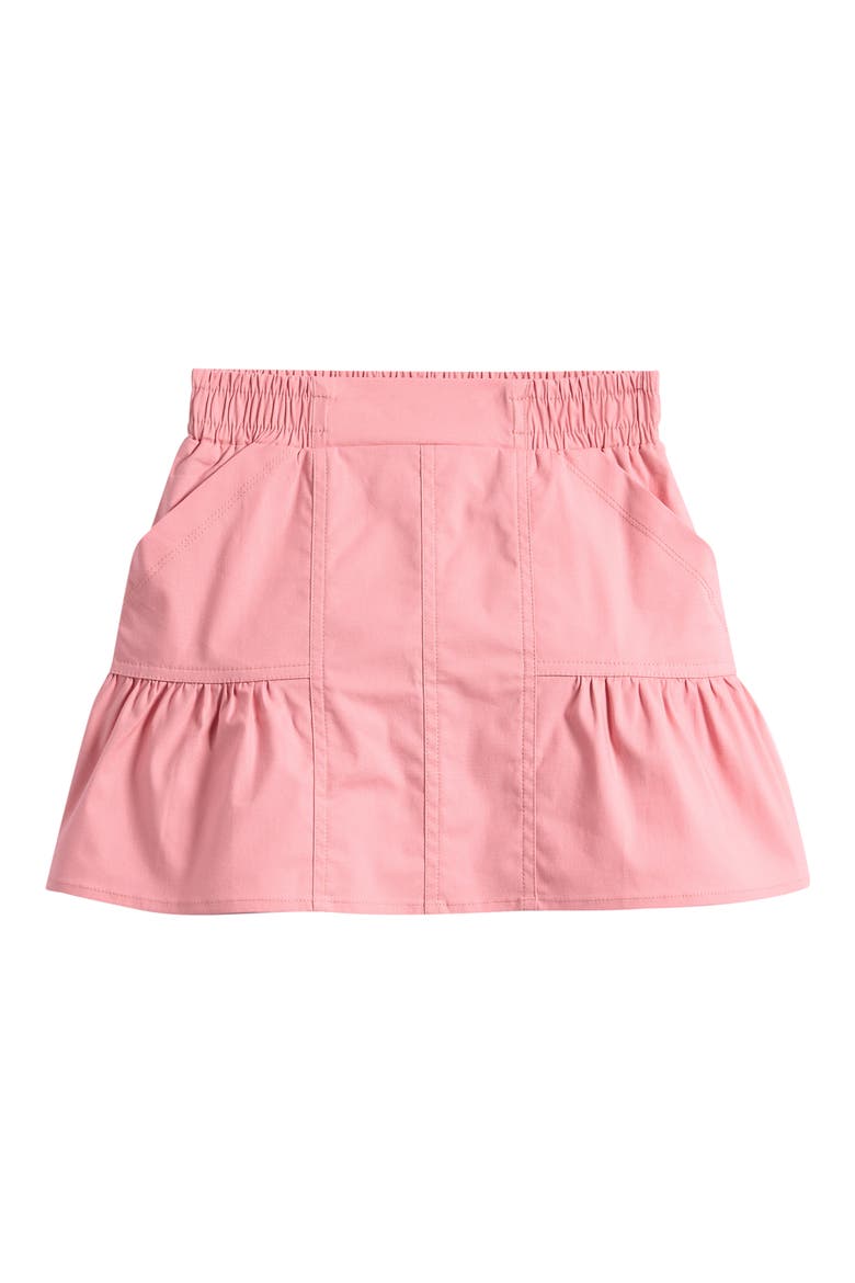 Kids' Tenly Poplin Stitched Skirt, Main, color, PRETTY IN PINK