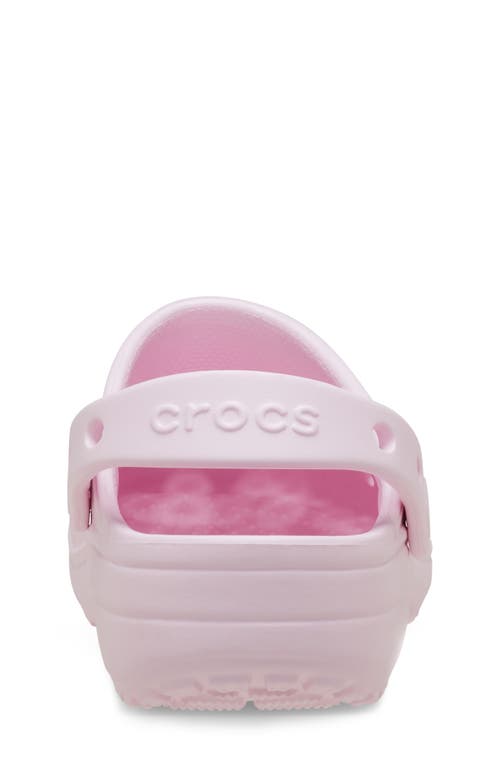 Crocs Girls  Floral Cutout Clogs In Pink Milk