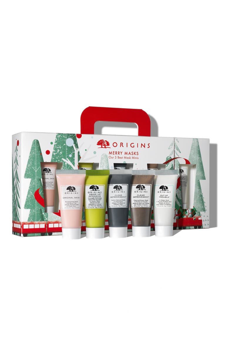Merry Masks Travel Size Face Mask Set USD $34 Value, Main, color, NO COLOR