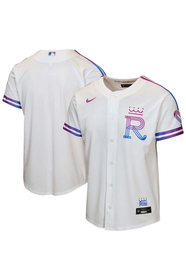 Youth Nike  White Kansas City Royals 2026 City Connect Stadium Jersey, Main, color, White