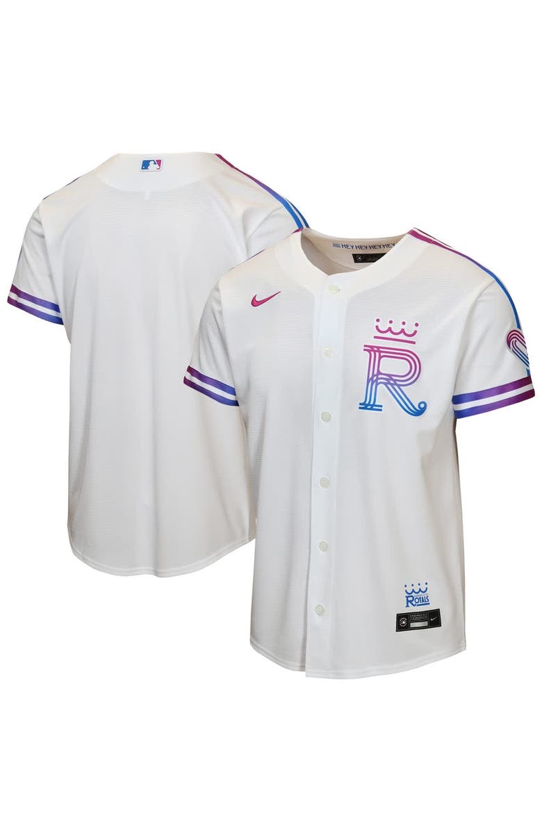 Nike Youth Nike  White Kansas City Royals 2026 City Connect Stadium Jersey, Main, color, White