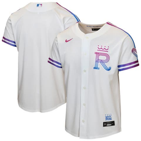 Youth Nike  White Kansas City Royals 2026 City Connect Stadium Jersey