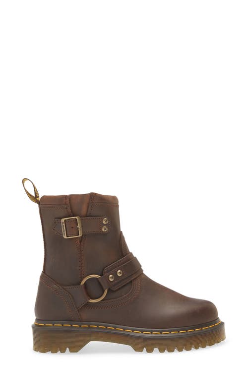 Dr. Martens' Dr. Martens Anistone Harness Boot In Brown