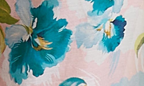 PAPINELLE PAPINELLE AUDREY FLORAL PRINT COTTON & SILK PANTS