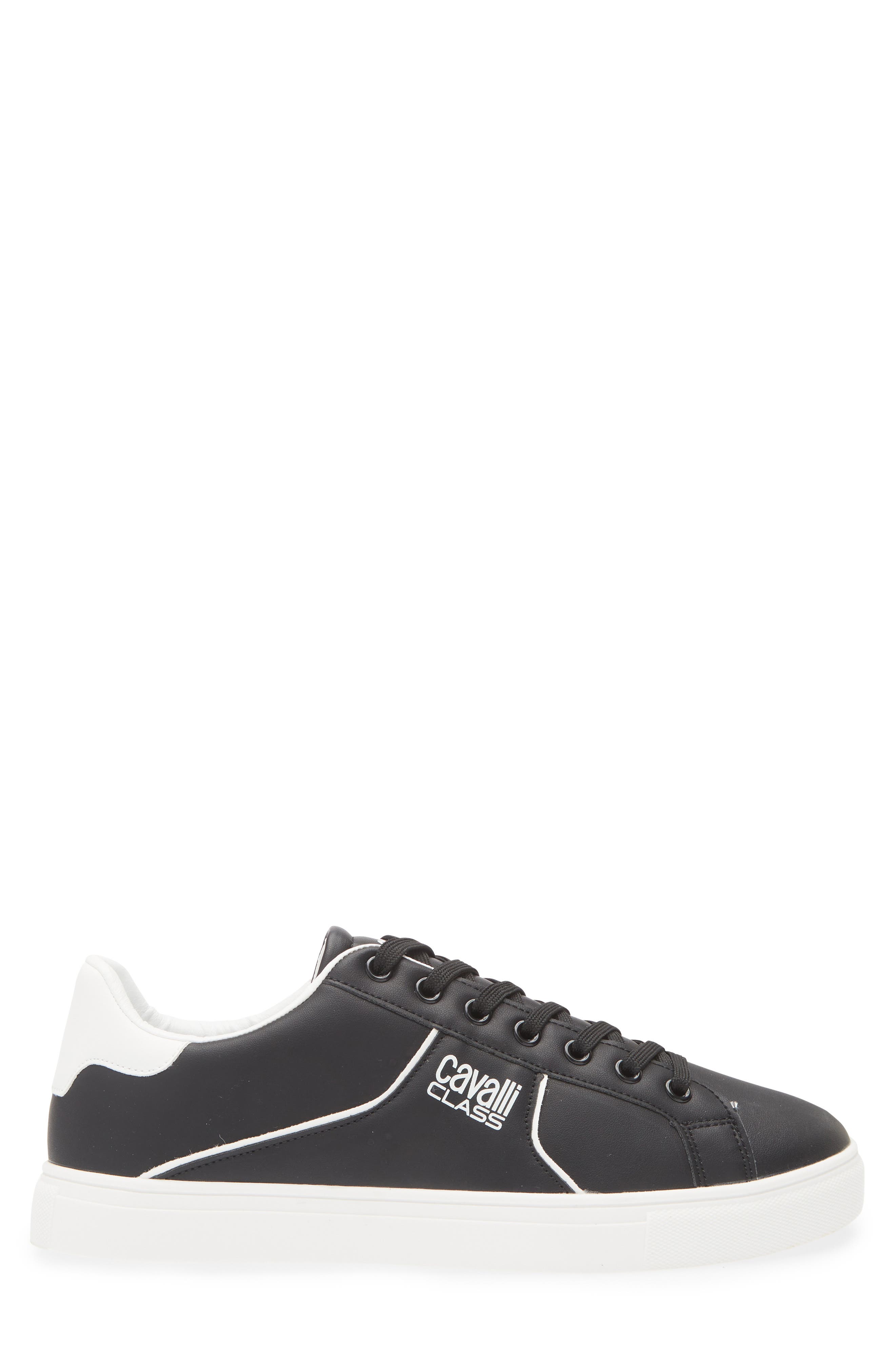 Roberto Cavalli Cavalli Class Logo Low Top Sneaker, Alternate, color, 