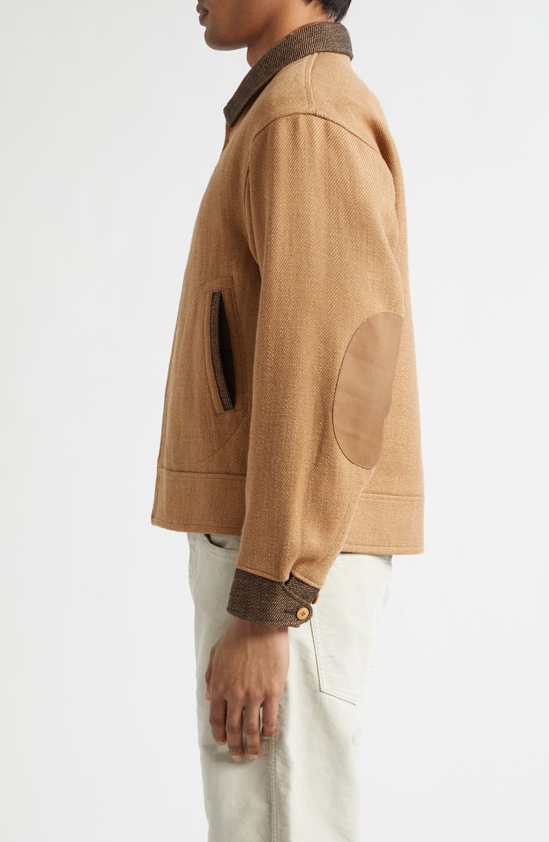 VISVIM Strato Linen & Wool Jacket, Alternate, color, Beige