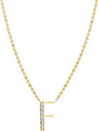 LANA 14K Gold Initial Pendant Necklace