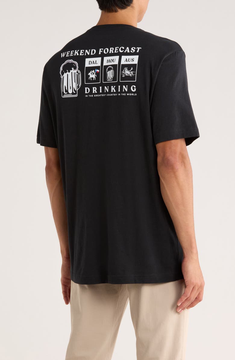 TravisMathew Dinosaur Valley Graphic T-Shirt, Alternate, color, Black